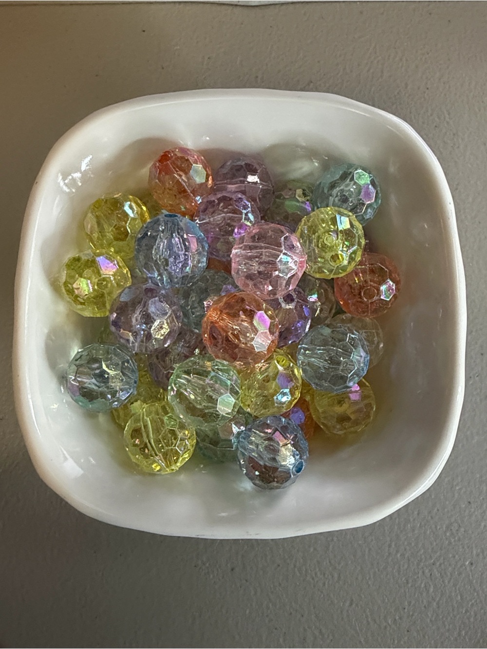 6 piece Translucent Beads - You Choose your color - for beadable pens/items